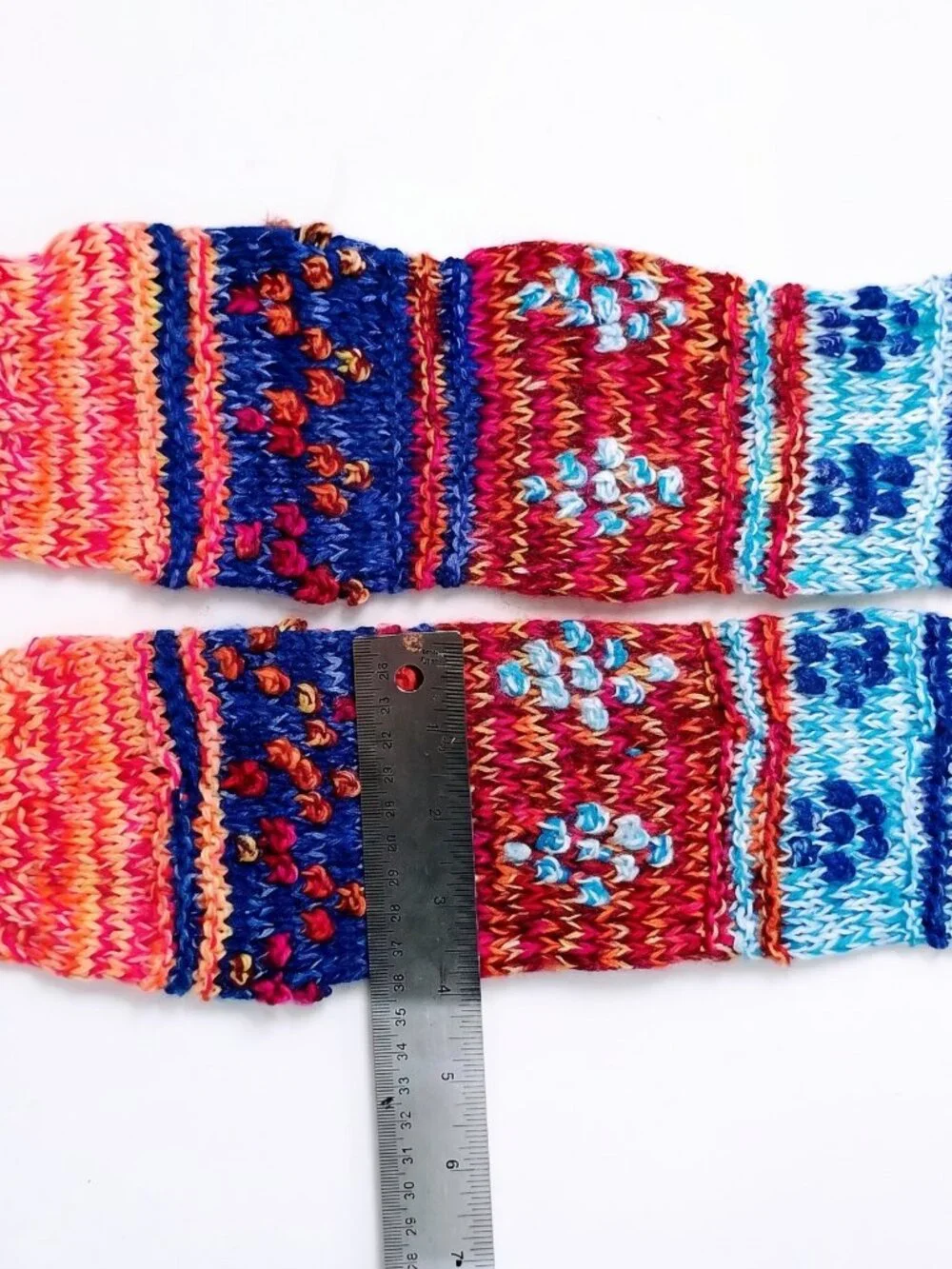 Andean Booties Hand-Knitted Wool Warm Winter Socks